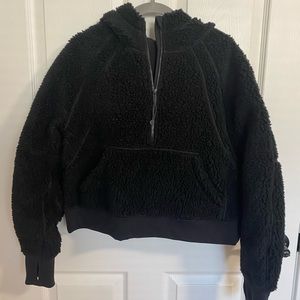 Lululemon Scuba oversized Sherpa pullover 1/2 zip up